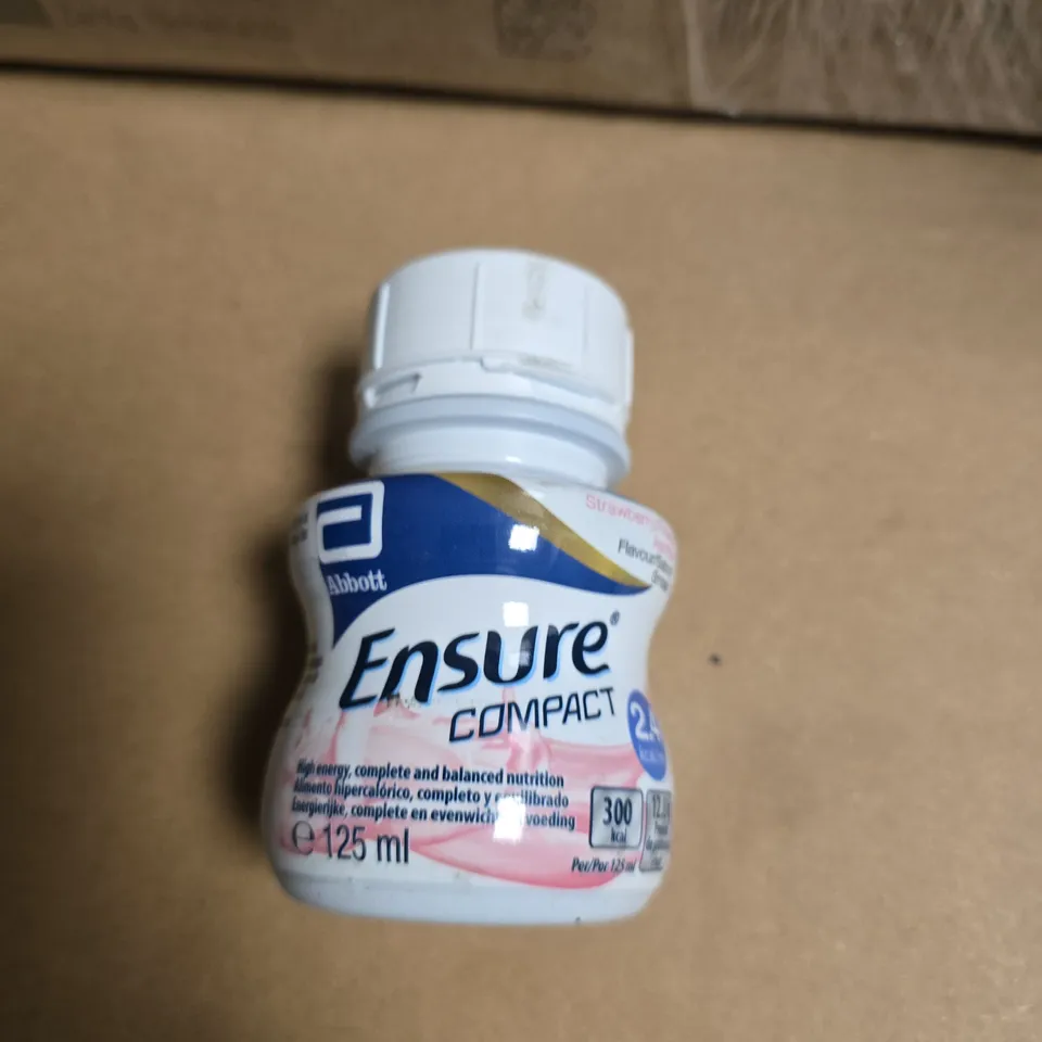 APPROXIMATELY 20 X ENSURE COMPACT HIGH ENERGY DRINK 125ML - BEST BEFORE 1/27 