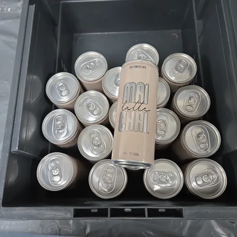 10 CANS OF MAI CHAI OAT LATTER 250ML