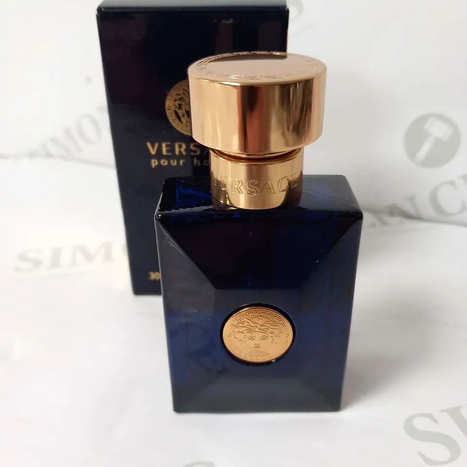 BOXED VERSACE POUR HOMME DYLAN BLUE EAU DE TOILETTE 30ML