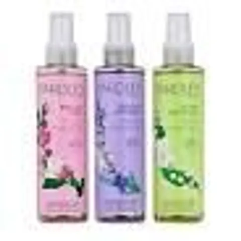 YARDLEY MOISTURISING BODY MIST TRIO