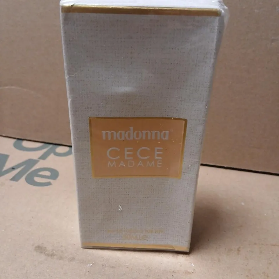 BOXED AND SEALED MADONNA CECE MADAME EAU DE TOILETTE 50ML