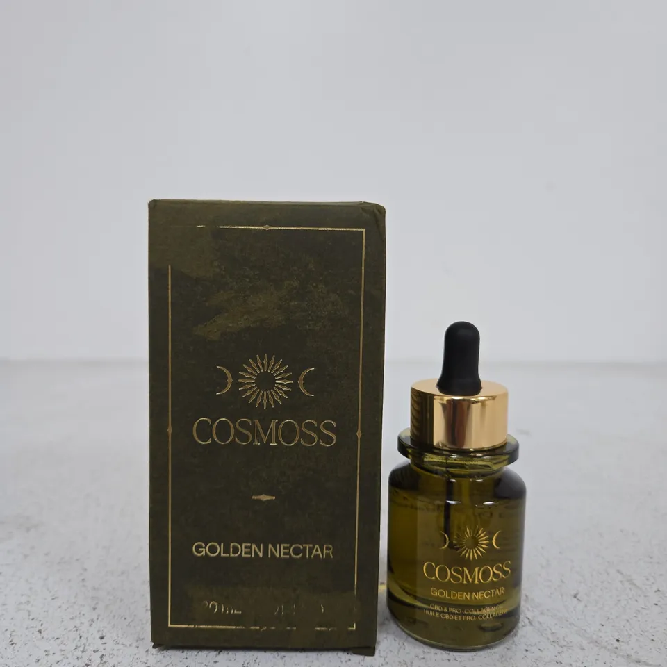 COSMOSS GOLDEN NECTAR CBD & PRO-COLLAGEN OIL
