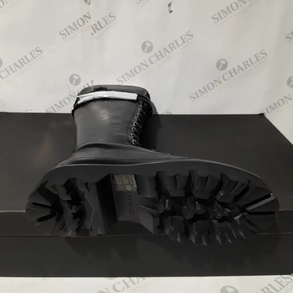 PINKO RIO LARGO STIVALE PELLE VITELLO LISCIO - SIZE EUR 37