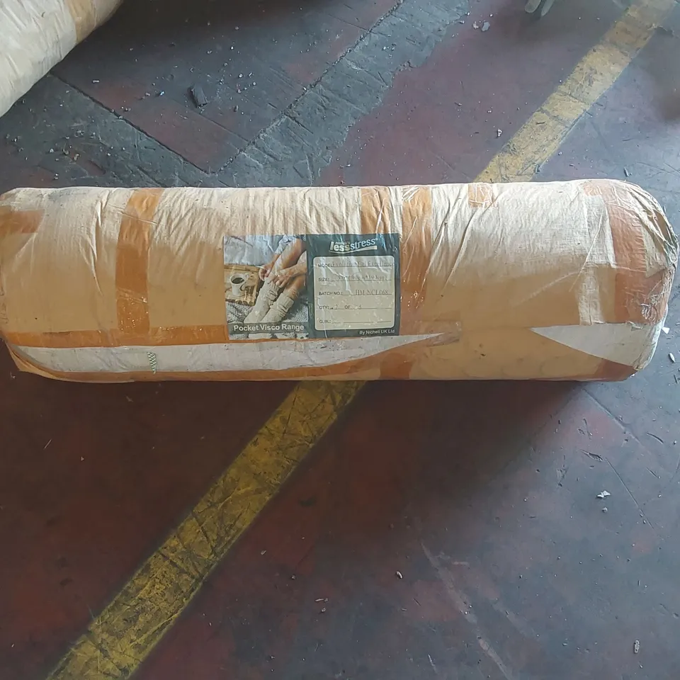 QUALITY BAGGED AND ROLLED NICHELI EVOLUTION GEL EXCELLENCE 3' SINGLE MATTRESS 