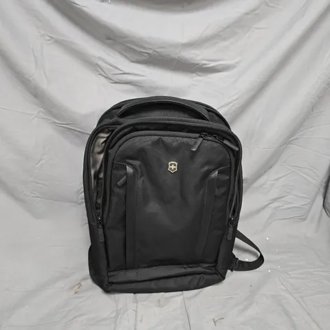 VICTORINOX BLACK TRAVEL BACKPACK 