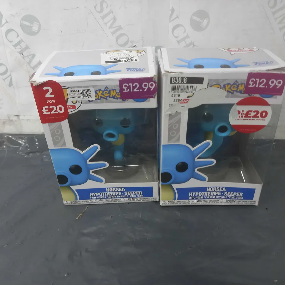 2X FUNKO POP POKEMON HORSEA 844