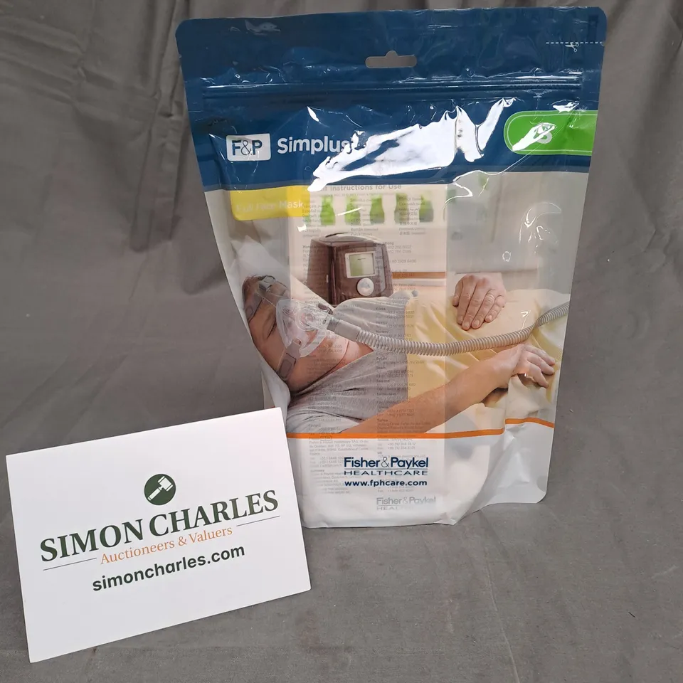 SEALED F&P SIMPLUS FULL FACE MASK - S