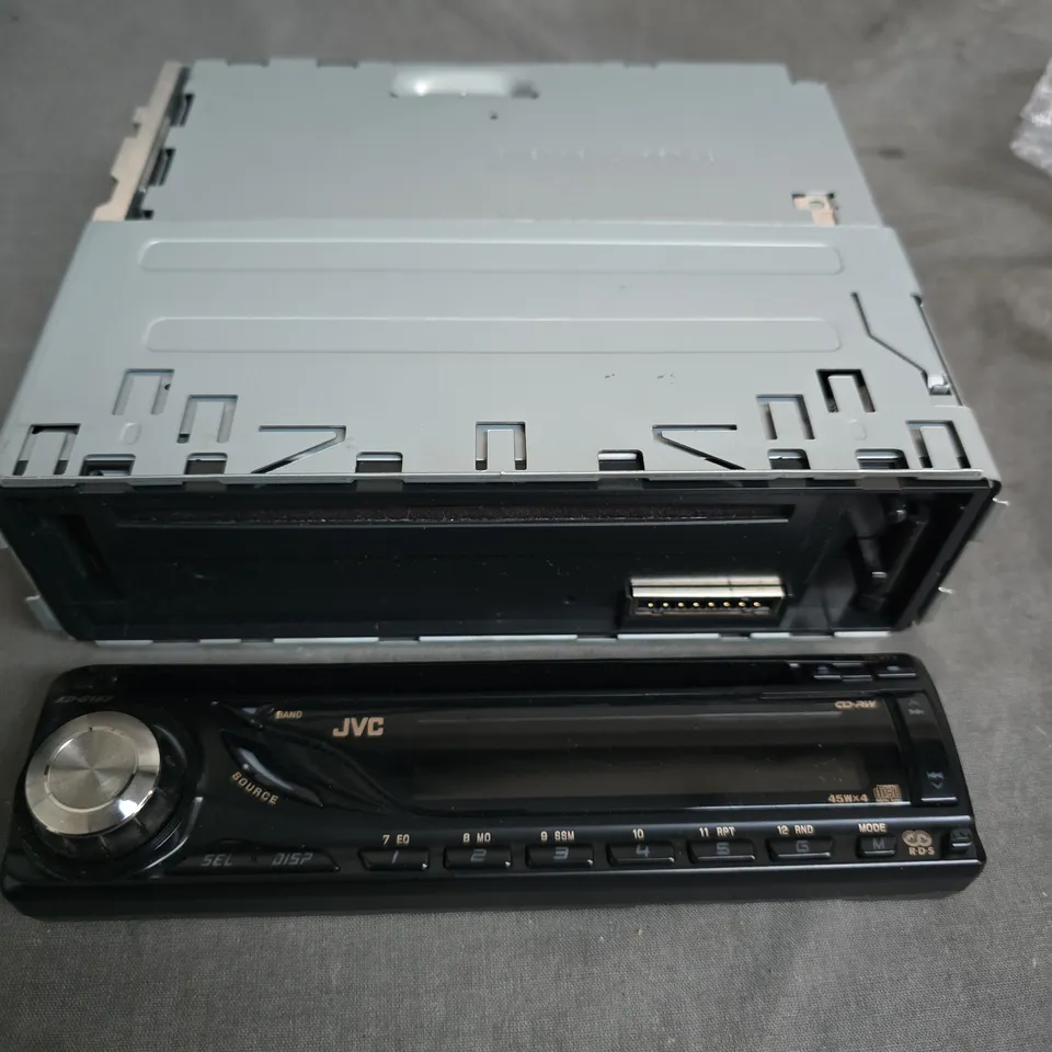 JVC CAR STEREO HEAD UNIT – BLACK