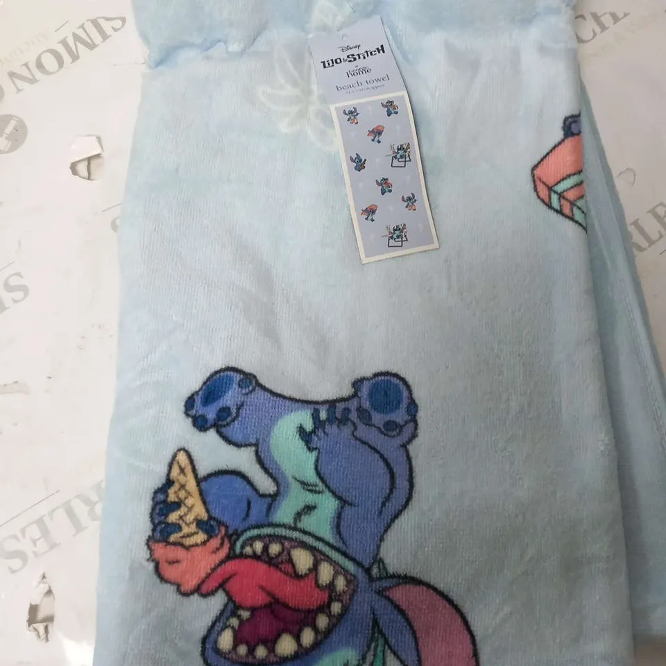 APPROXIMATELY 18 BRAND NEW DISNEY LILO AND STITCH BEACH TOWELS 71 X 152CM