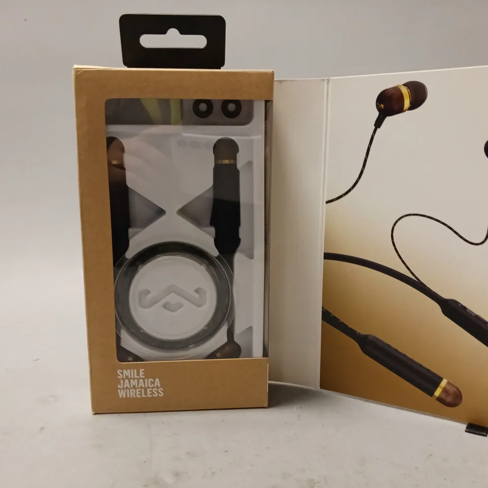 BOXED MARLEY SMILE JAMAICA WIRELESS EARPHONES