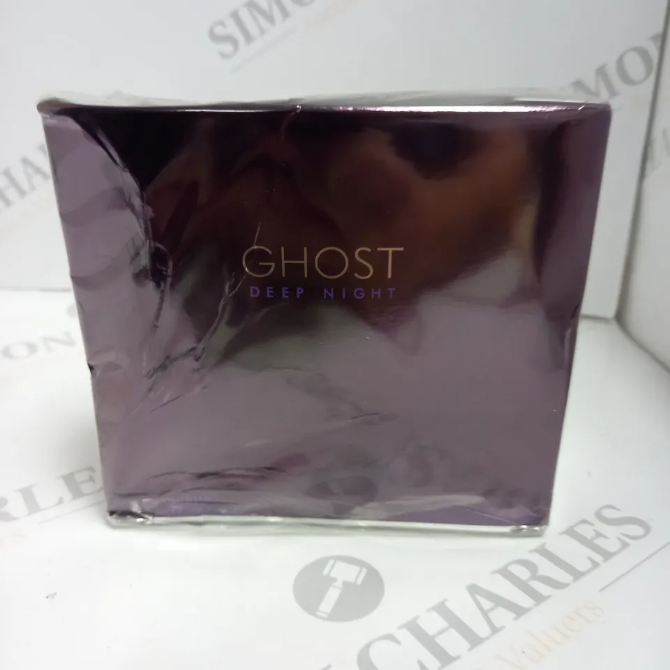 BOXED AND SEALED GHOST DEEP NIGHT EAU DE TOILETTE SPRAY 75ML