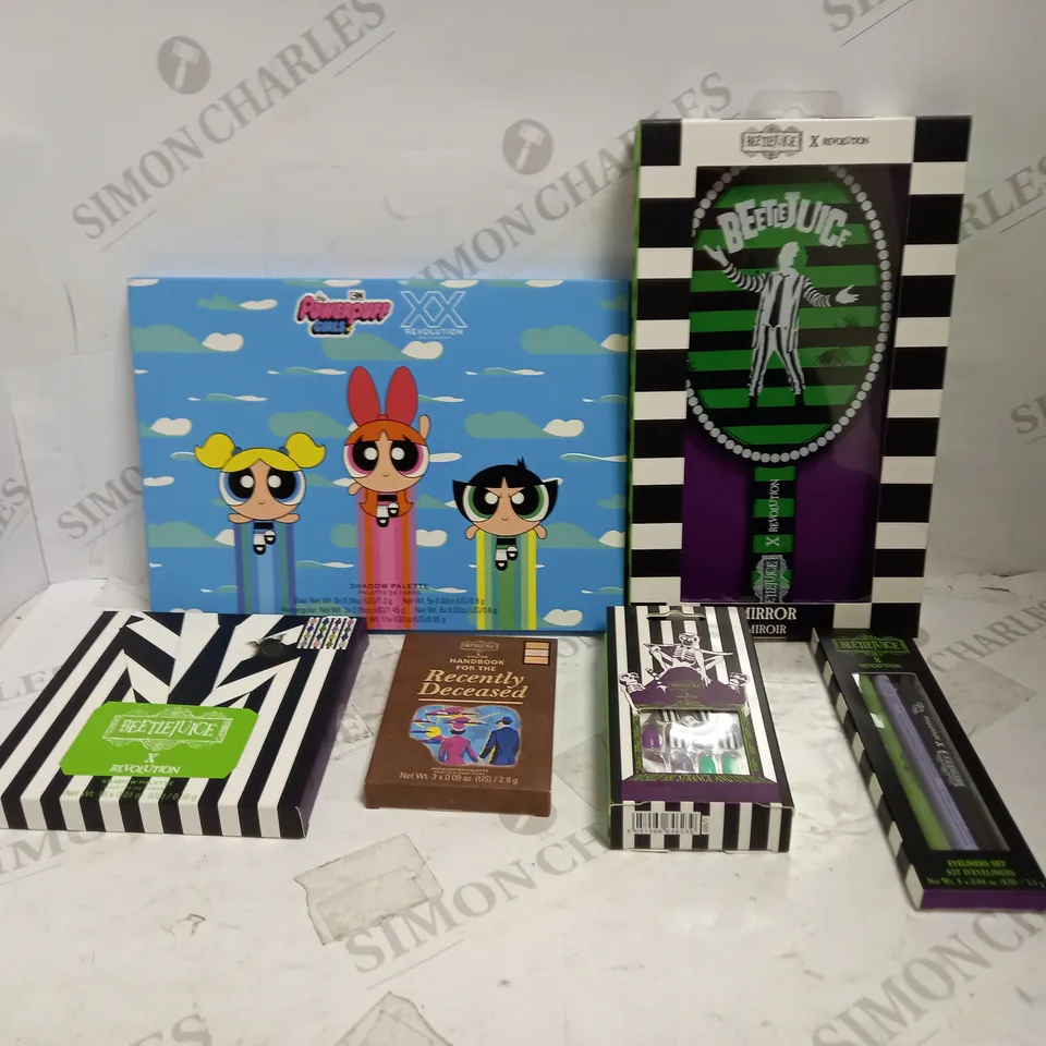 LOT OF 6 REVOLUTION MAKE UP ITEMS