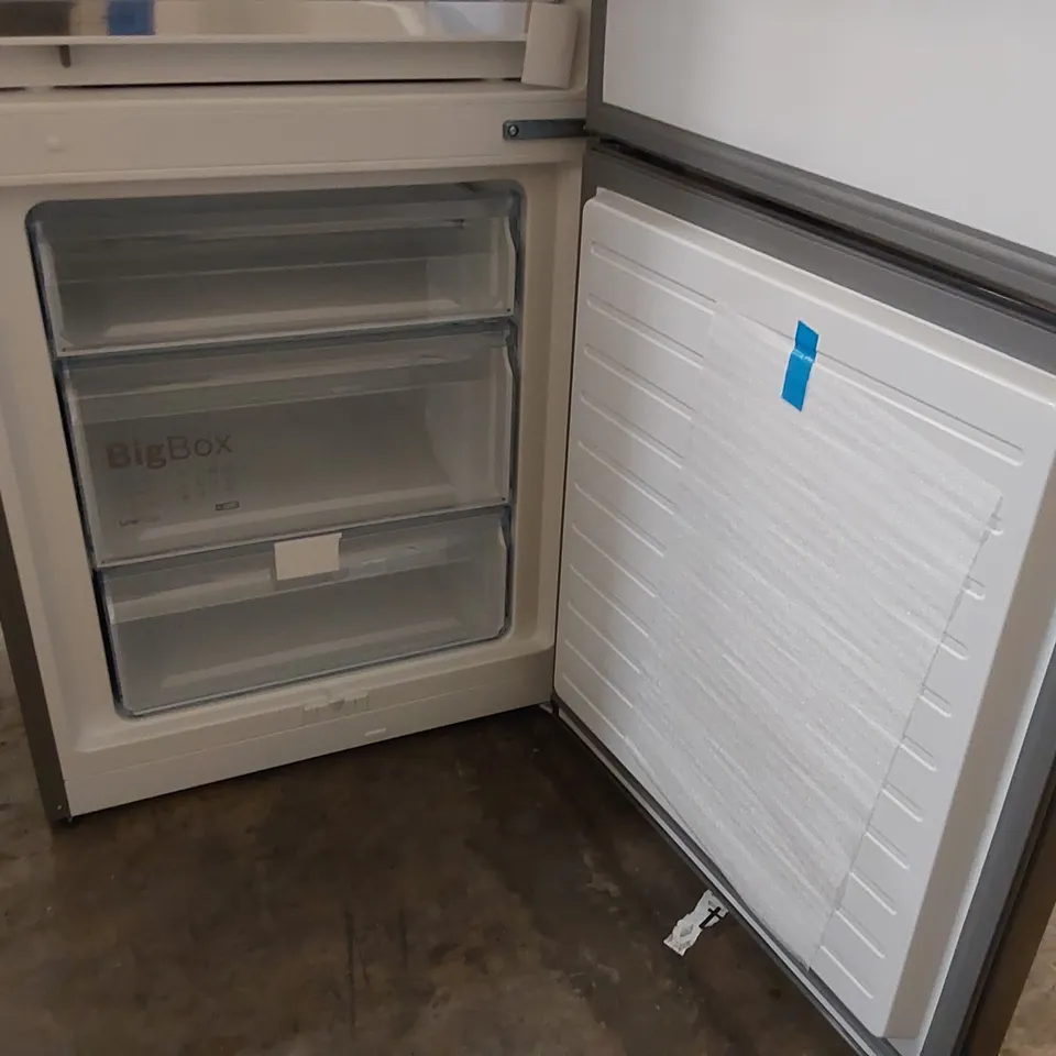 BOSCH KGE49AICAG SERIE 6 FREESTANDING FRIDGE FREEZER WITH EASY CLEAN AND VITAFRESH, 201CM LOW FROST, 419L CAPACITY, 70CM XL WIDE, INOX [ENERGY CLASS C]