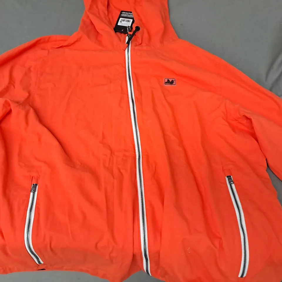 PEACEFUL HOOLIGAN TAYLOR JACKET IN BURNT ORANGE SIZE 3XL