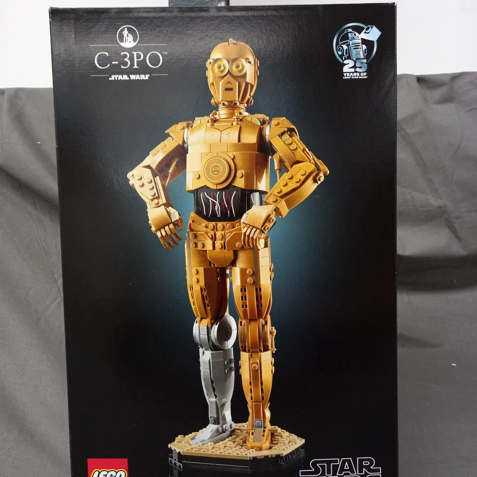 BOXED LEGO DISNEY STAR WARS C-3PO 75398
