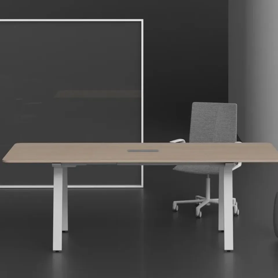 BOXED RECTANGULAR CONFERENCE TABLE