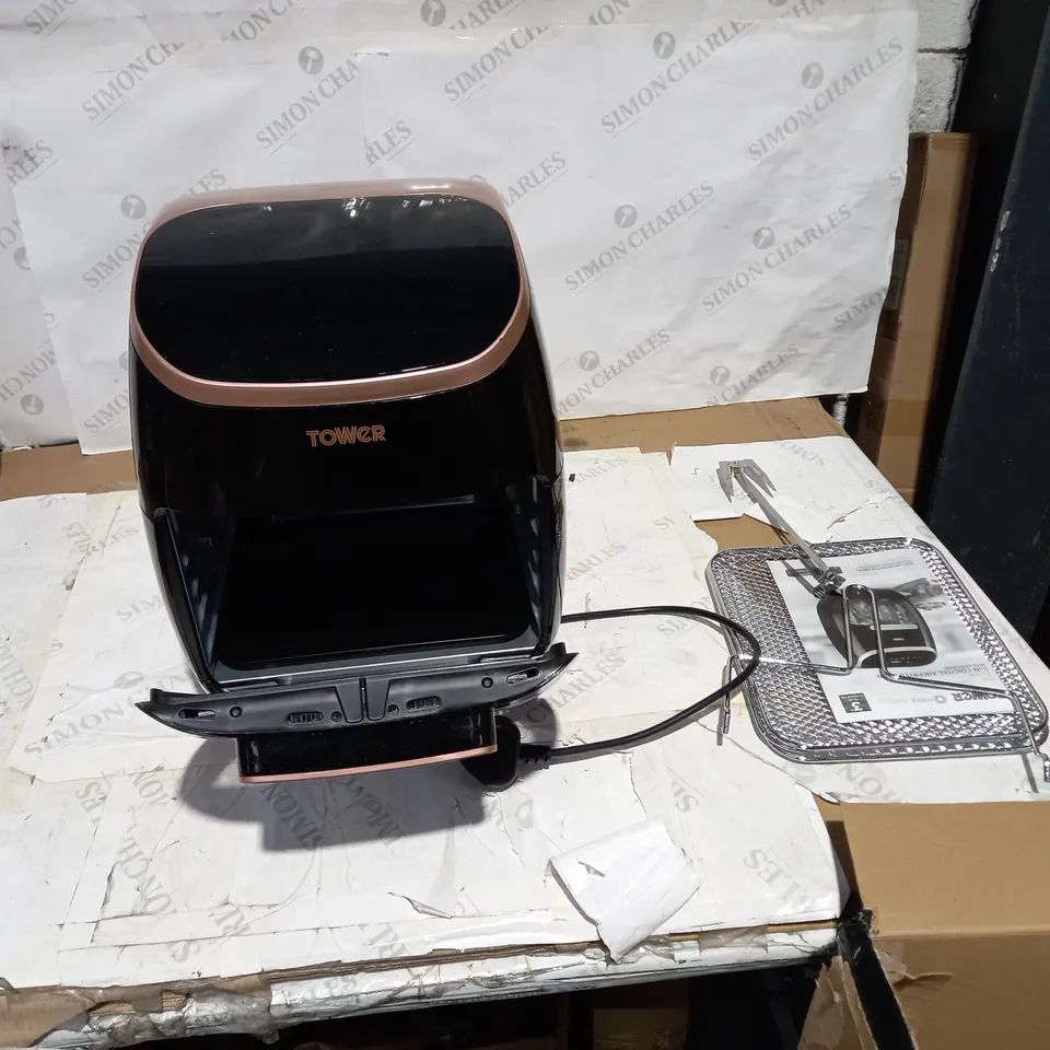 TOWER AIR FRYER WITH DIGITAL TOUCH DISPLAY - ROSE GOLD