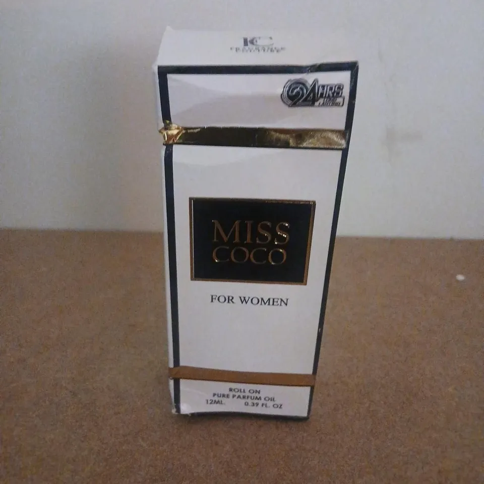 BOXED MISS COCO FOR WOMEN ROLL ON PURE PARFUM OIL 12ML