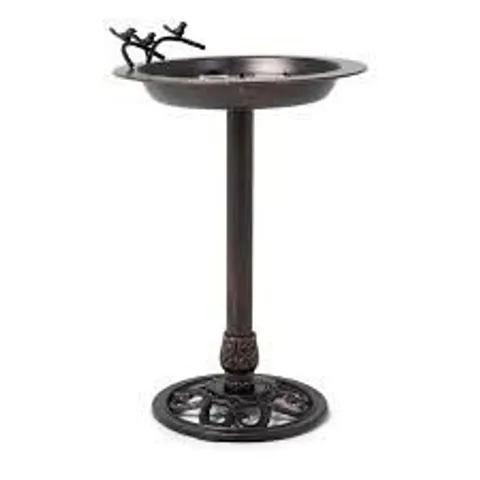 BERNINI FONTANA IRON BIRD BATH FOUNTAIN