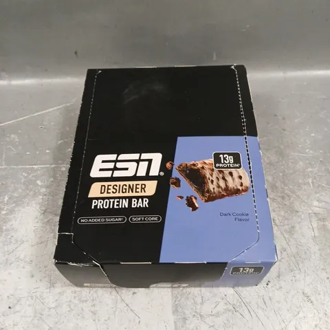 ESN DESIGNER PROTEIN BAR DARK COOKIE FLAVOUR 12X45G