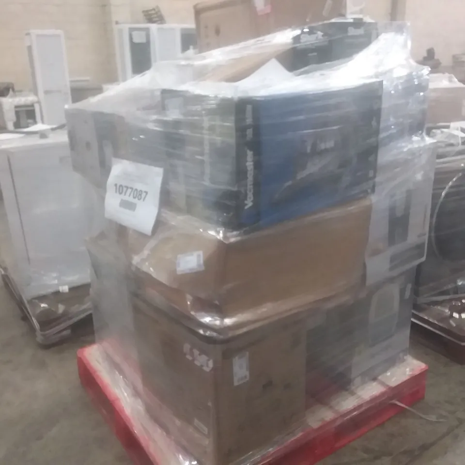 PALLET OF APPROXIMATELY 25 UNPROCESSED RAW RETURN HOUSEHOLD AND ELECTRICAL GOODS TO INCLUDE;