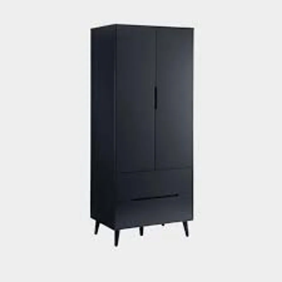 BOXED ALICIA WARDROBE - ANTHRACITE (2 BOXES)