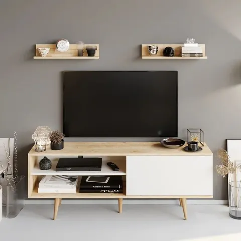 BOXED TV STAND FOR TV'S UP TO 70"