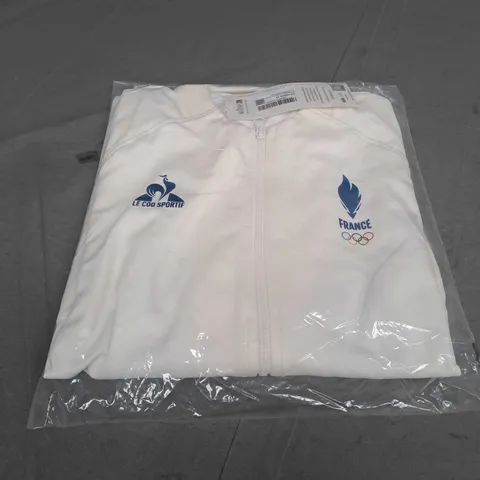 SEALED LE COQ SPORTIF O TRAINING COM FZ SWEAT - MEDIUM