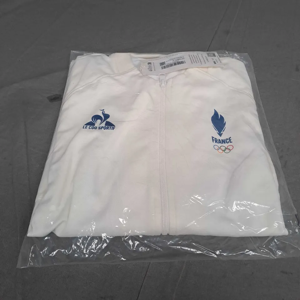 SEALED LE COQ SPORTIF O TRAINING COM FZ SWEAT - MEDIUM