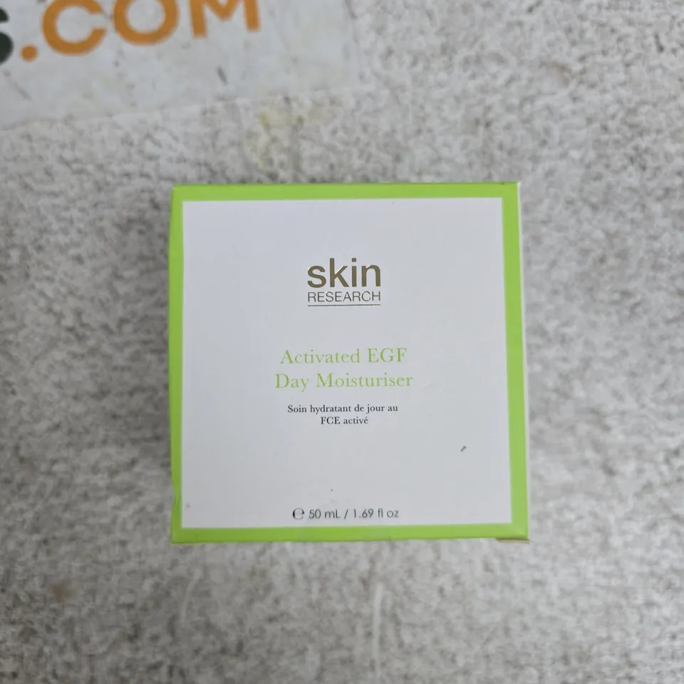 SKIN RESEARCH ACTIVATED EGF DAY MOISTURISER – 50 ML