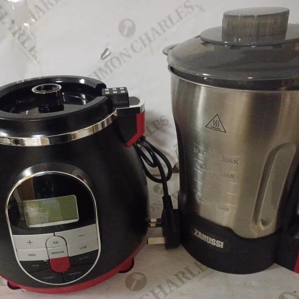 ZANUSSI SDA ZSB-810-RD BLENDER & SOUP MAKER, 900W, RED