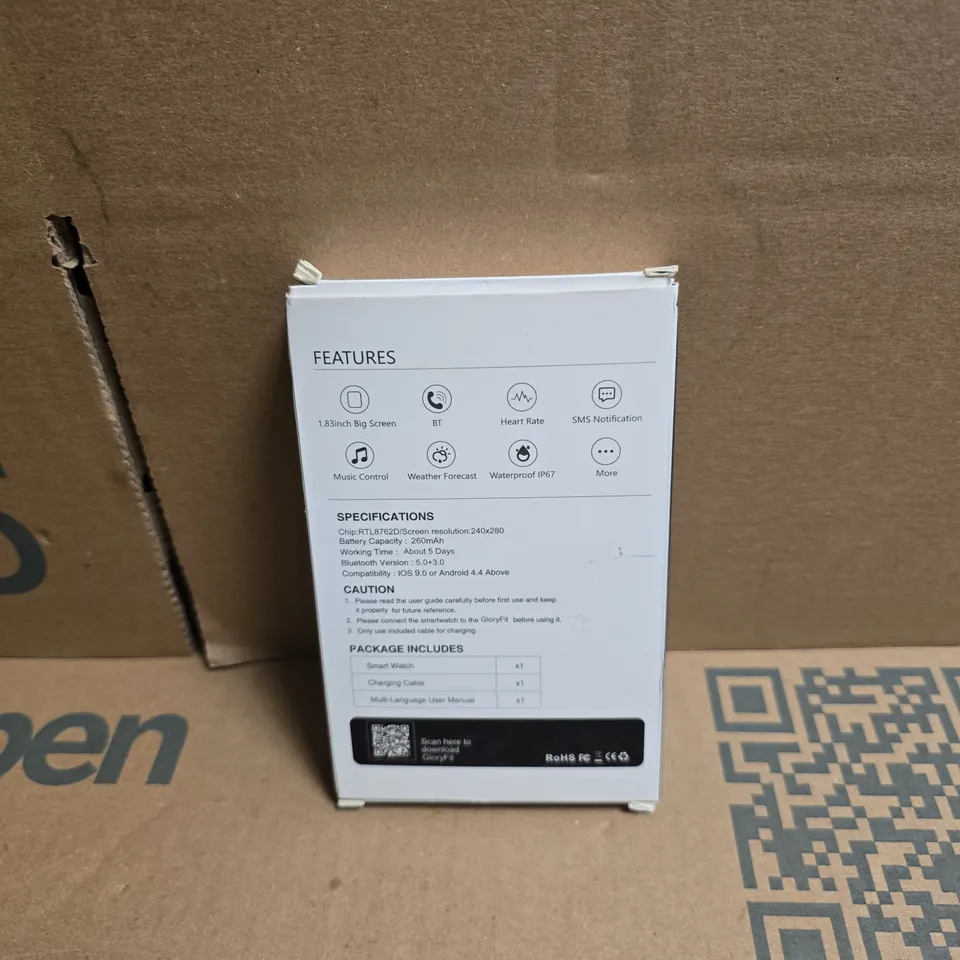 PINK SMART WATCH, BOXED