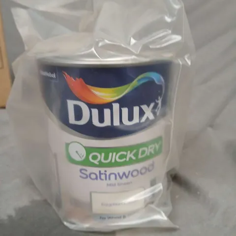 DULUX SATINWOOD EGYPTION COTTON 1L / COLLECTION ONLY 