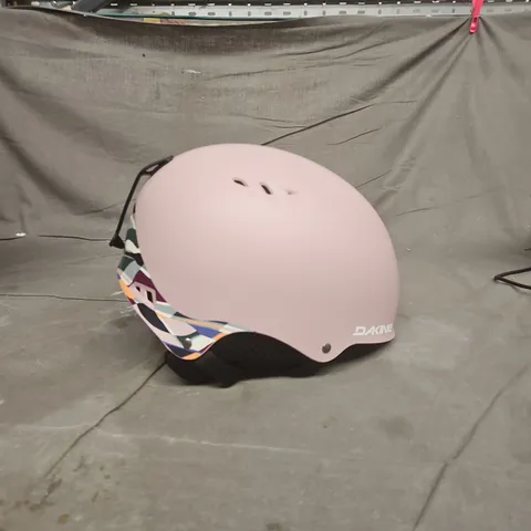 DAKINE DAYTRIPPER SNOW HELMET – PINK SHELL, NIGHT SKYLINE STRAP DESIGN, SIZE L-XL