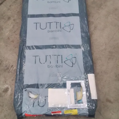 QUALITY BAGGED TUTTI BAMBINI QUILTED COT BED MATTRESS IN WHITE