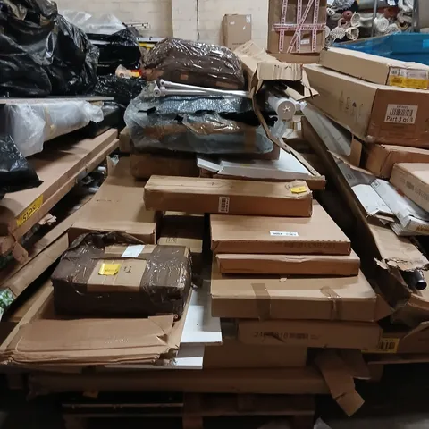 PALLET OF ASSORTED UNPROCESSED RAW RETURN FURNITURE 