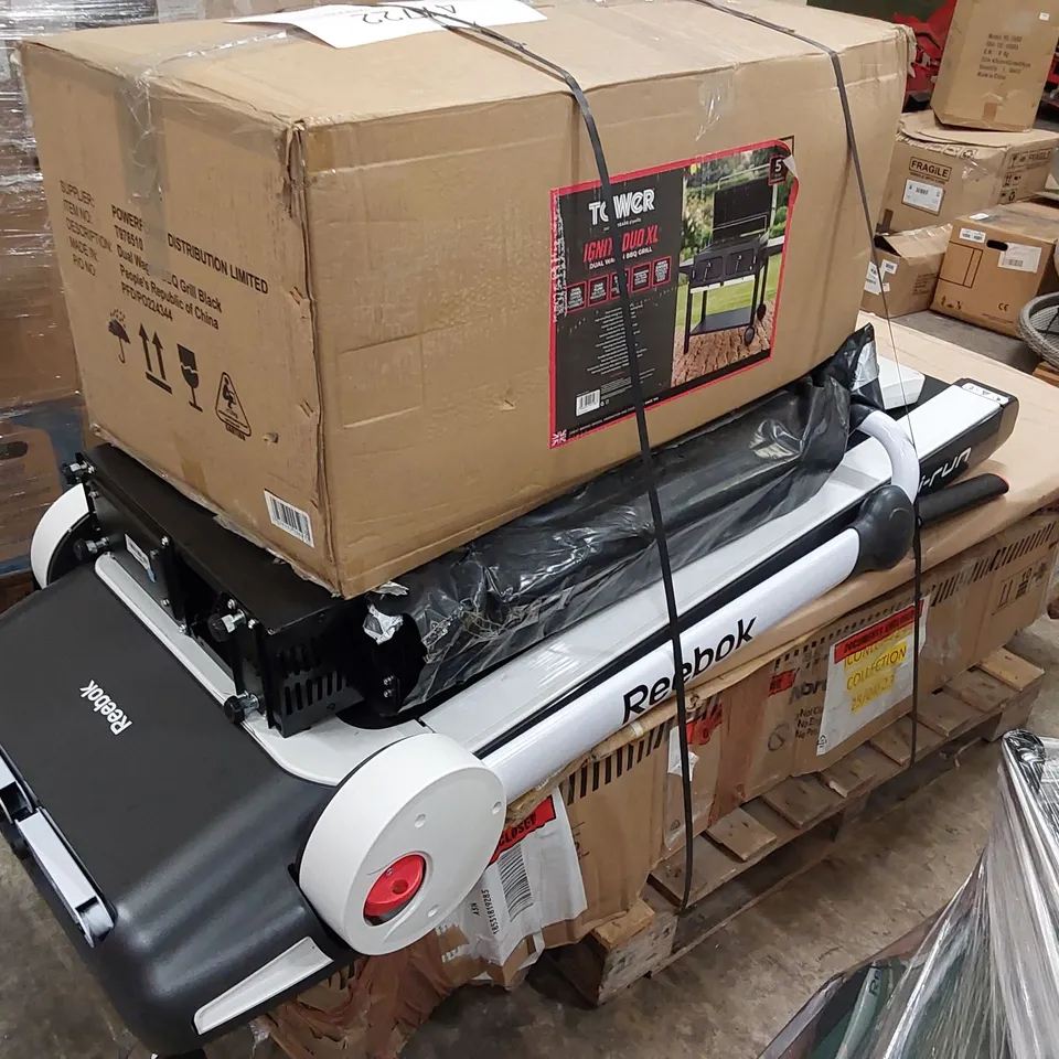 PALLET OF APPROXIMATELY 6 UNPROCESSED RAW RETURN HOUSEHOLD AND ELECTRICAL GOODS TO INCLUDE;