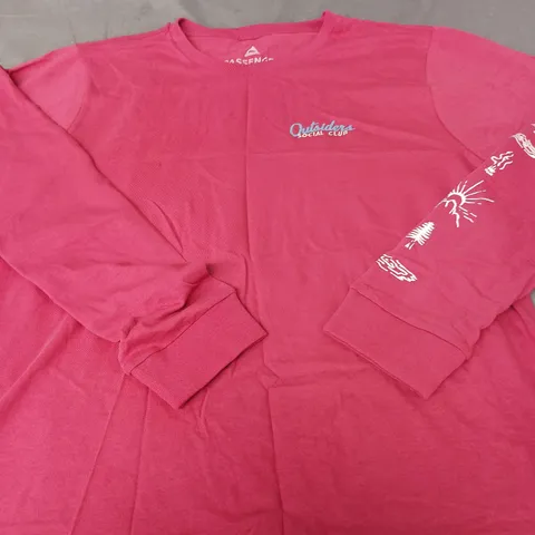 PASSENGER DAWN RECYCLED COTTON LS TEE - SIZE L