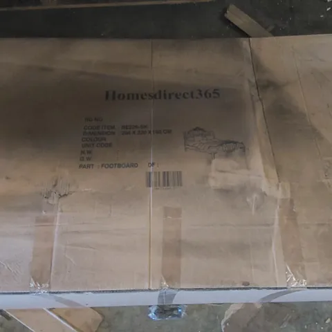 BOX CONTAINING HOMESDIRECT365 BED PARTS
