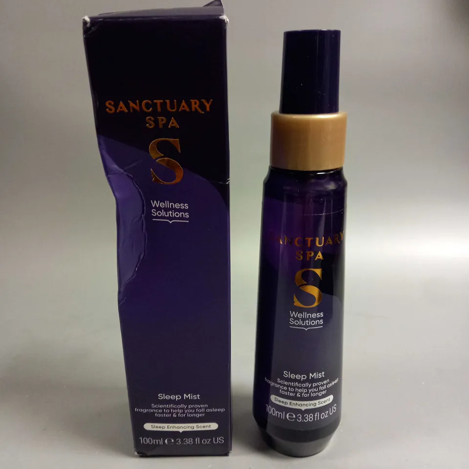 BOXED SANCTUARY SPA WELLNESS SOLUTIONS SLEEP MIST - 100ML