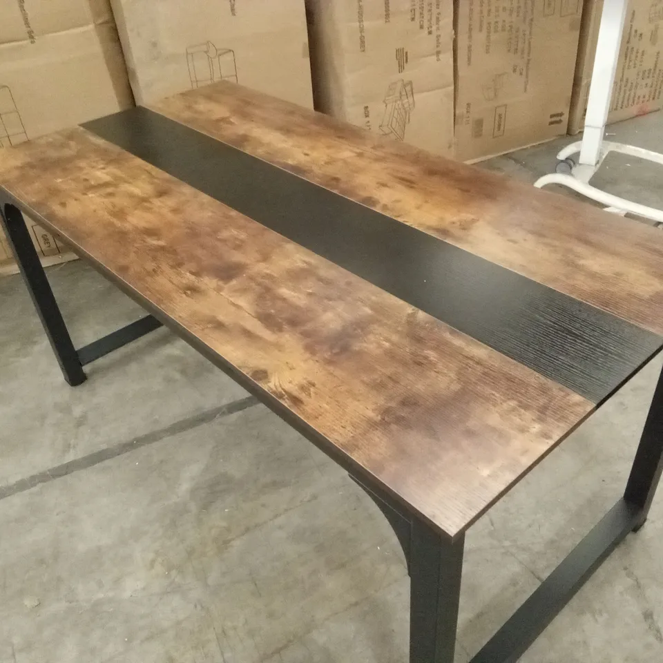 AALDERK RECTANGLE COMPUTER DESK, 75cm H x 160cm W x 80cm D