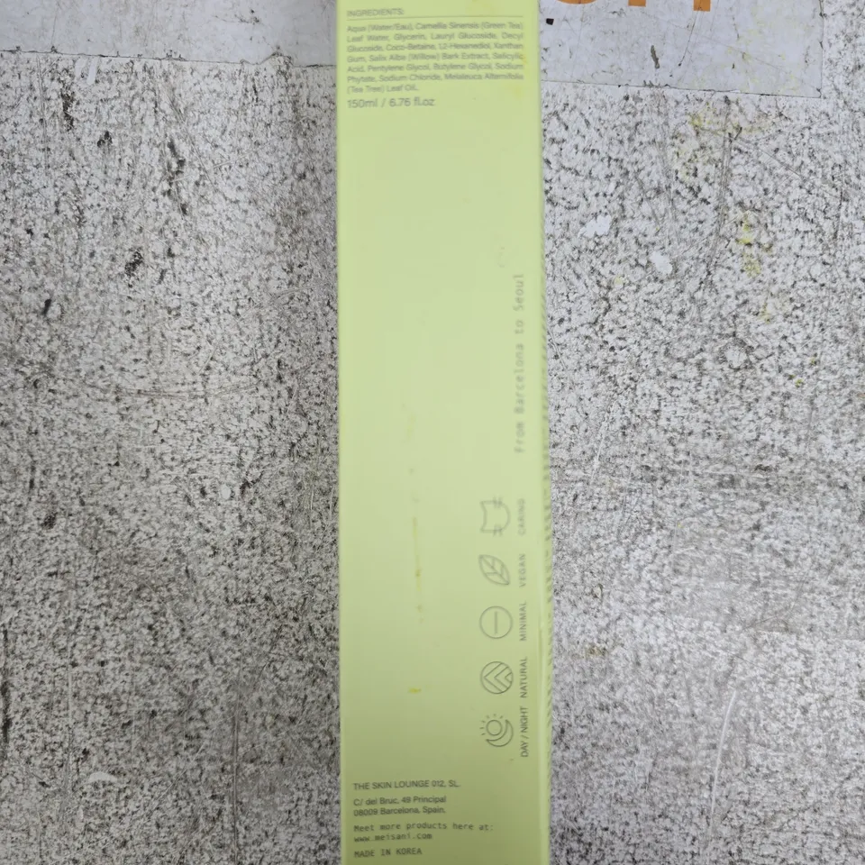 MEISANI PUR-TEA SALICYLIC ACID CLEANSING GEL – 150ML