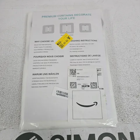 CUCRAF PREMIUM CURTAINS DECORATE YOUR LIFE β PACKAGED CURTAINS (MADE IN CHINA)