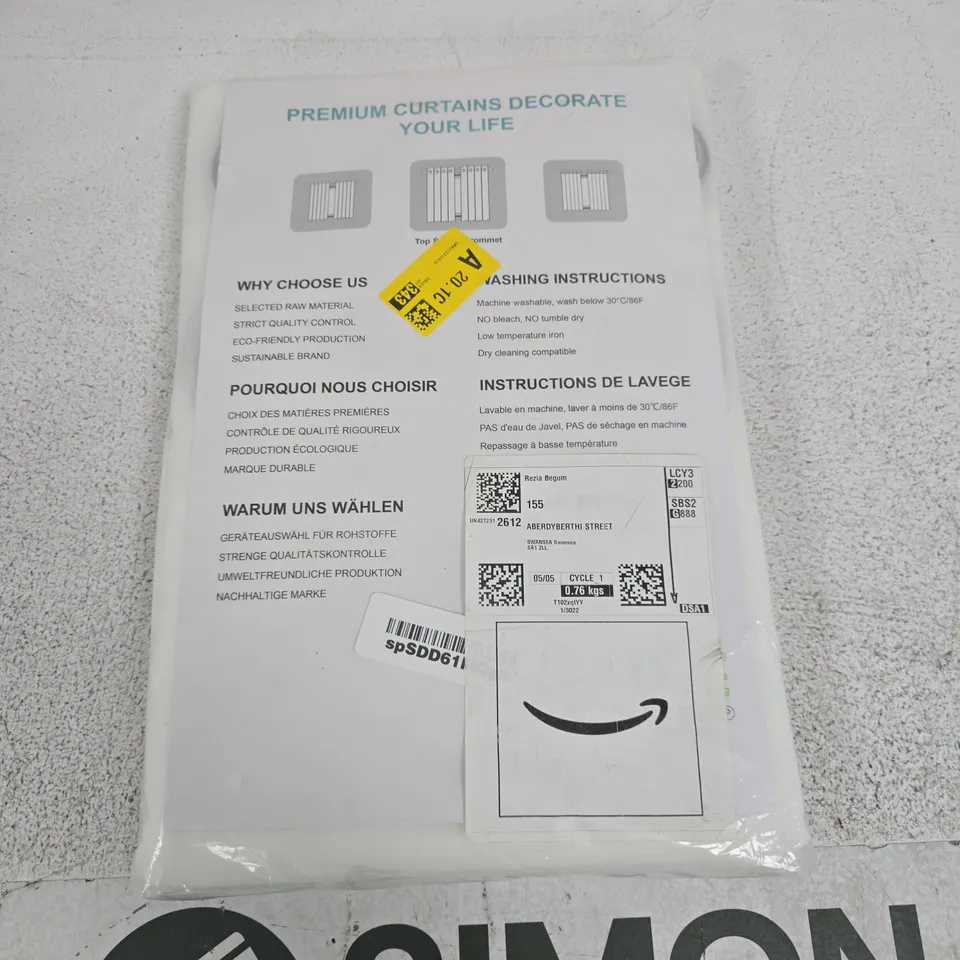 CUCRAF PREMIUM CURTAINS DECORATE YOUR LIFE – PACKAGED CURTAINS (MADE IN CHINA)