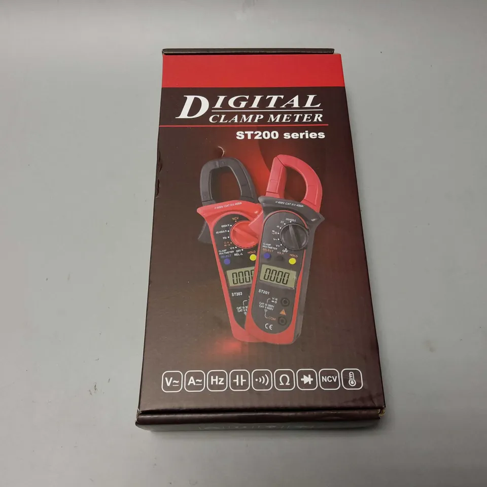 BOXED DIGITAL CLAMP METER ST200 SERIES