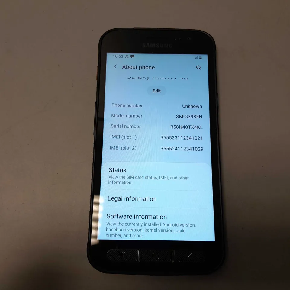 SAMSUNG GALAXY XCOVER 4S 