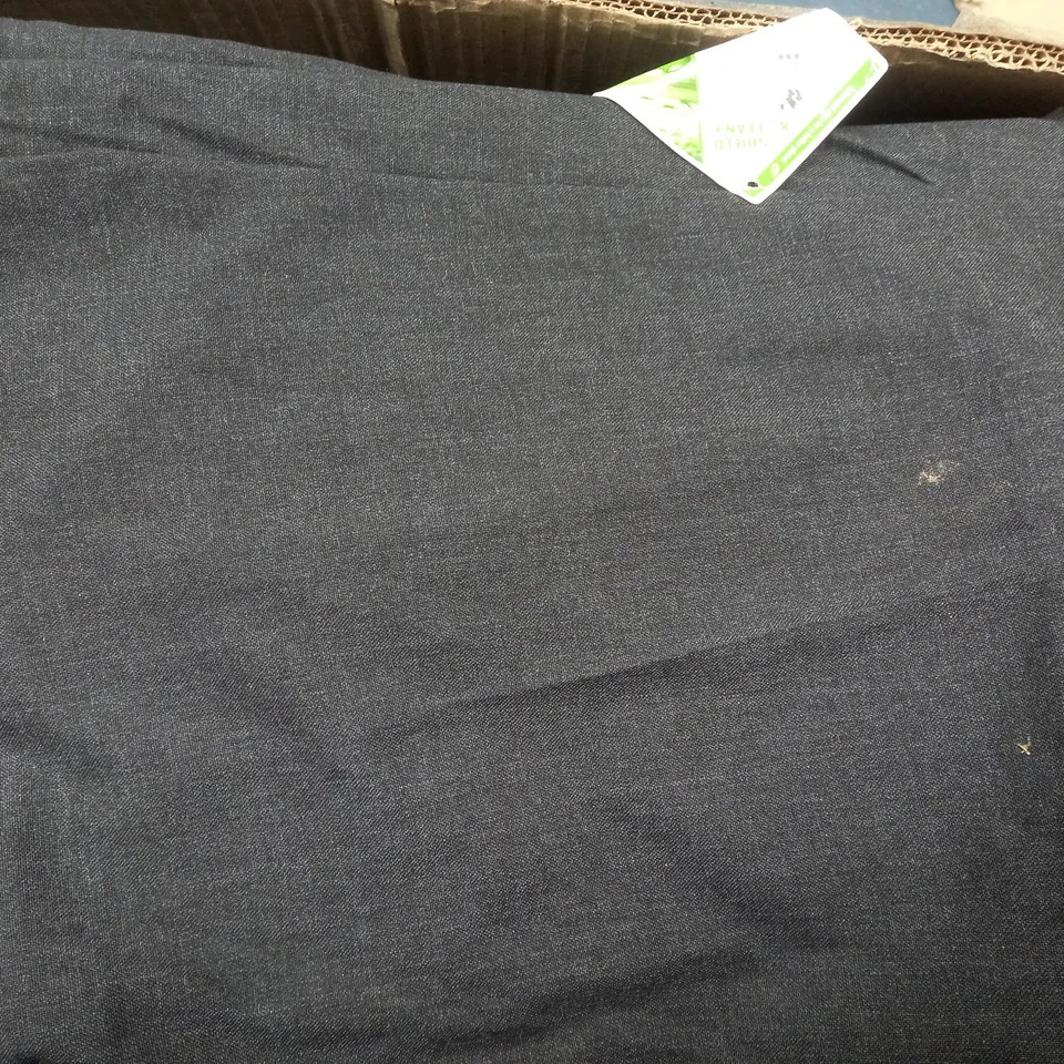 BOX OF APPROX 25 ASSORTED SCHOOL CLOTHING ITEMS IN VARIOUS SIZES TO INCLUDE - F&F GREY TROUSERS 6-7 YEARS , F&F BLACK SCHOOL TROUSERS 14-15 YEARS , F&F SCHOOL TROUSERS 13-14 YEARS ETC