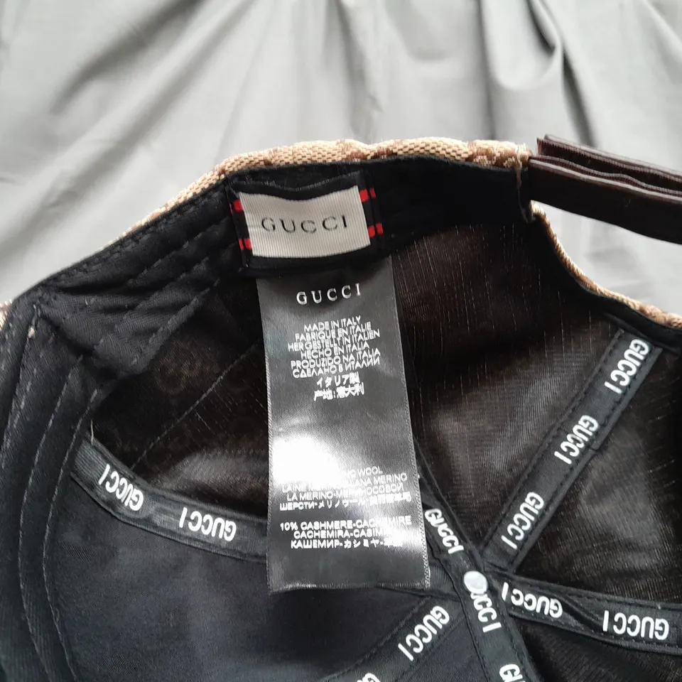 GUCCI TAN CAP 