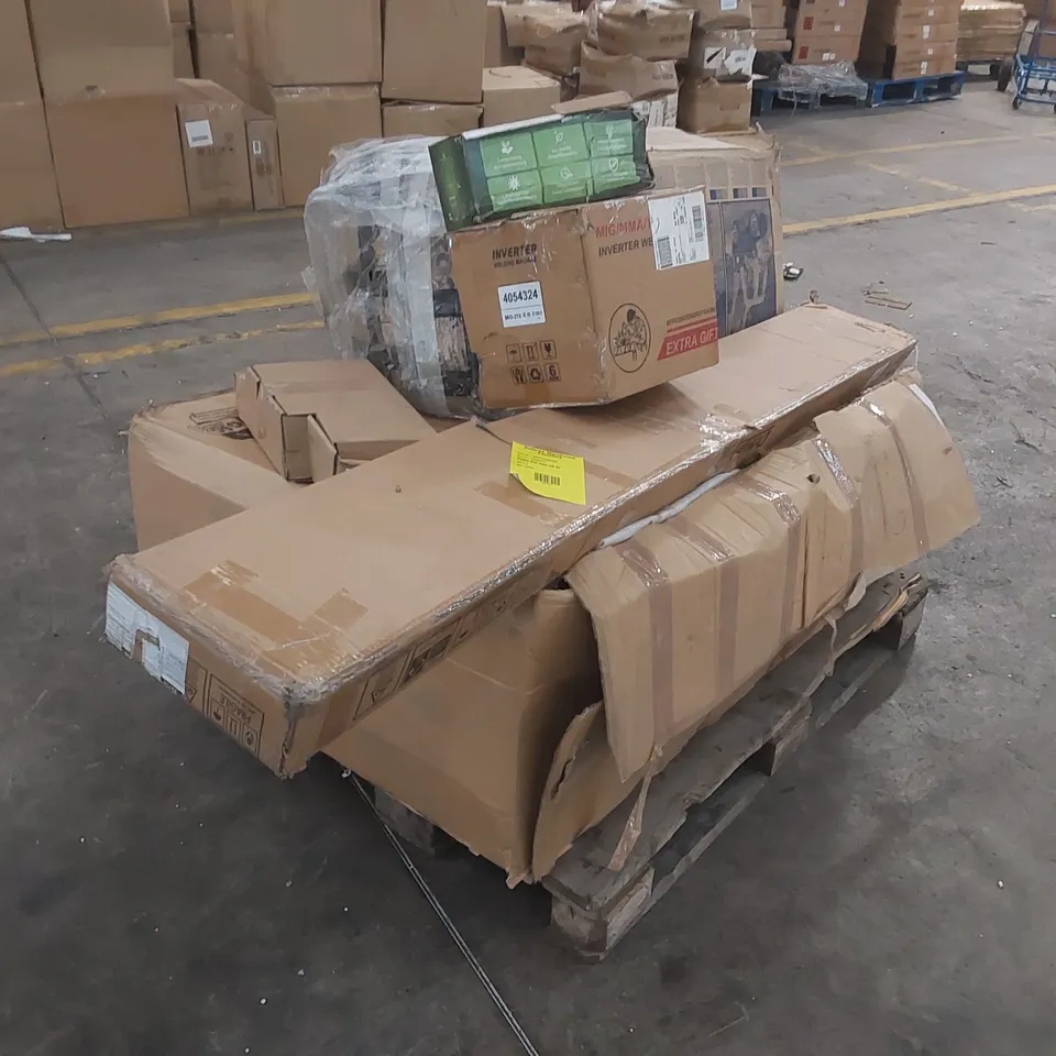 PALLET CONTAINING ASSORTED CONSUMER PRODUCTS/FURNITURE PARTS ECT
