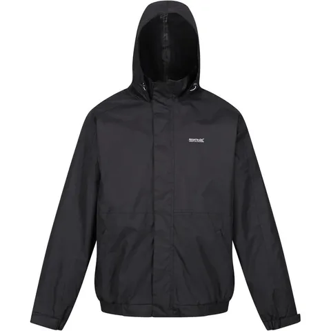 BRAND NEW REGATTA MENS NIVISTON HOODED WATERPROOF WALKING JACKET BLACK SMALL